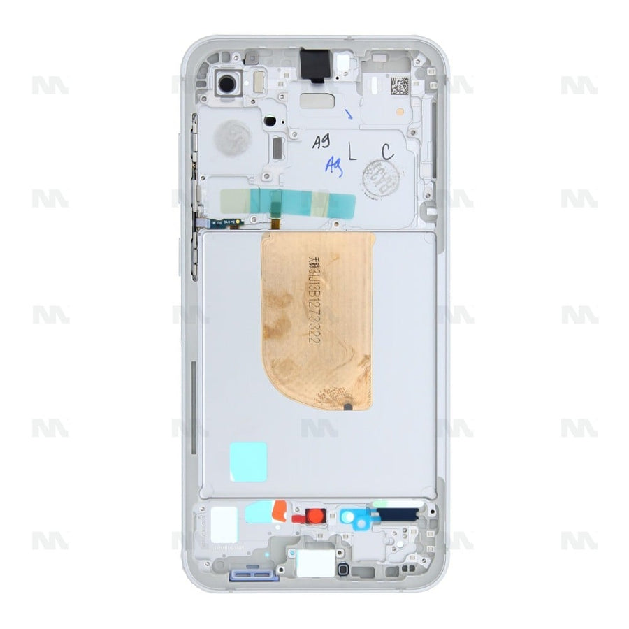 Cadre central argenté Original pour Samsung Galaxy S23 FE S711B