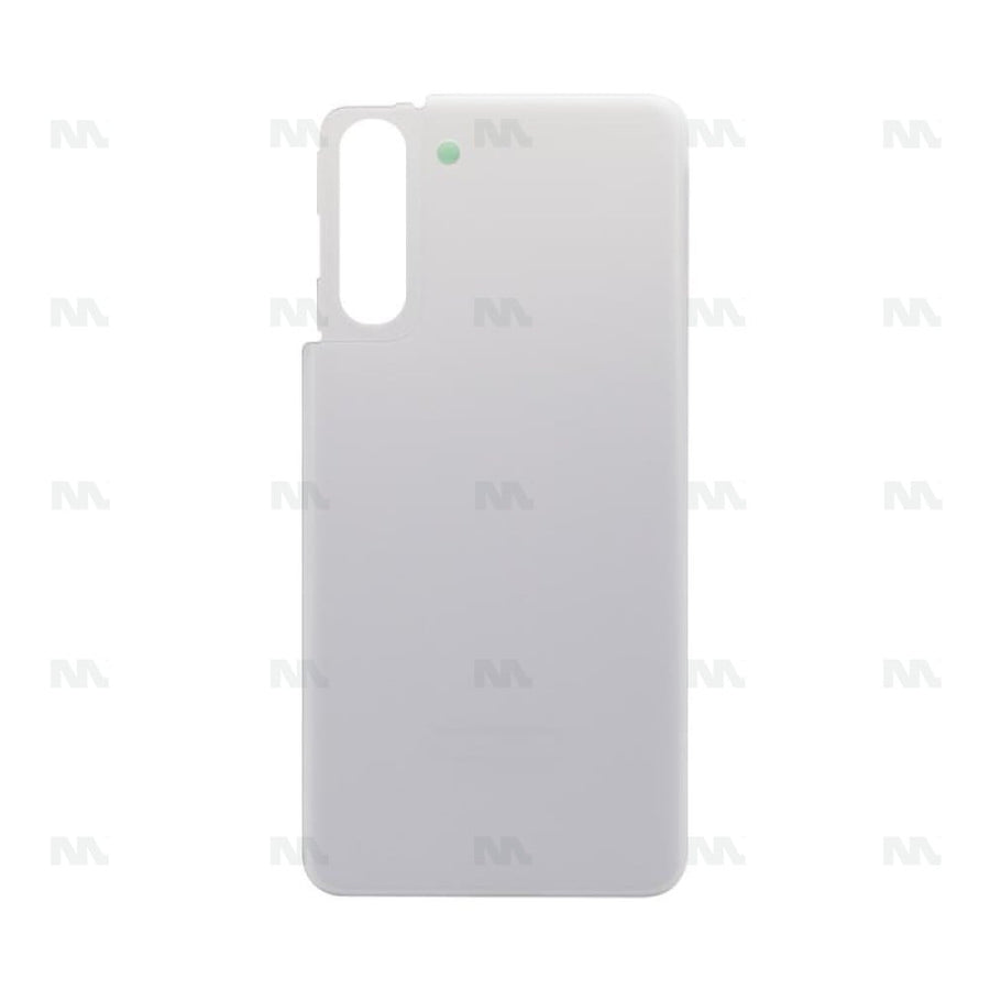 Vitre arrière pour Samsung Galaxy S21 5G G991B avec objectif Phantom White OEM