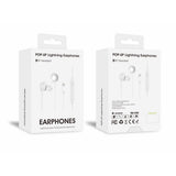 Écouteurs intra-auriculaires filaires Lightning ER01 blancs