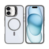 Étui Rixus Classic 03 avec MagSafe pour Apple iPhone 16 Gris titane