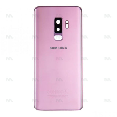 Vitre arrière pour Samsung Galaxy S9 Plus G965F avec objectif violet lilas OEM