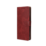 Rixus Bookcase pour Samsung Galaxy S24 Plus, S25 Plus Rouge foncé