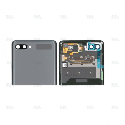 Ecran Officiel Service Pack + Vitre pour Samsung Galaxy Z Flip 5G F707B Secondaire - Mystic Grey
