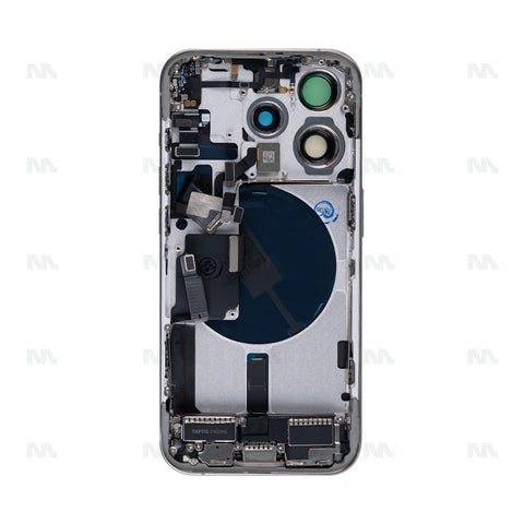 Boîtier pour Apple iPhone 15 Pro avec petites pièces en titane naturel OEM