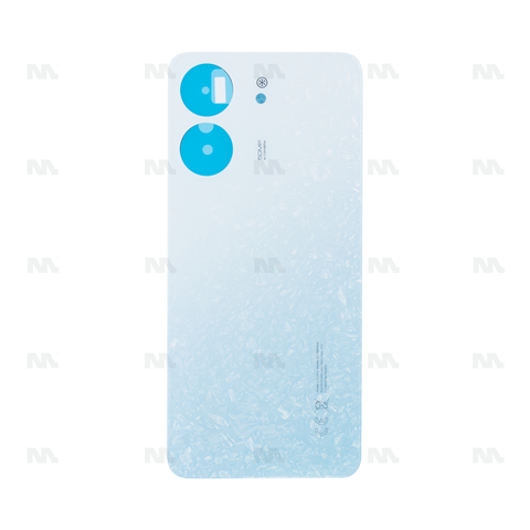 Coque arrière - OEM - pour Xiaomi Redmi 13C - Blanc