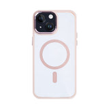 Étui Rixus Classic 04 avec MagSafe pour Apple iPhone 15 rose