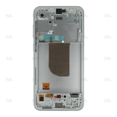 Chassis + Ecran Officiel Service Pack + Vitre pour Samsung Galaxy S23 FE S711B Mint / Cream / Purple / Indigo / Tangerine - Mint Cream