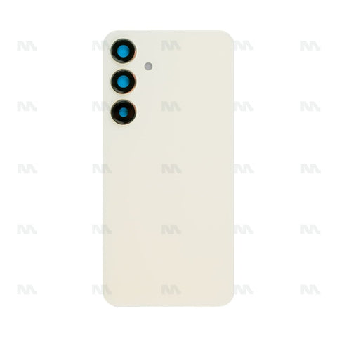 Vitre arrière pour Samsung Galaxy S24 S921B avec objectif jaune ambre OEM