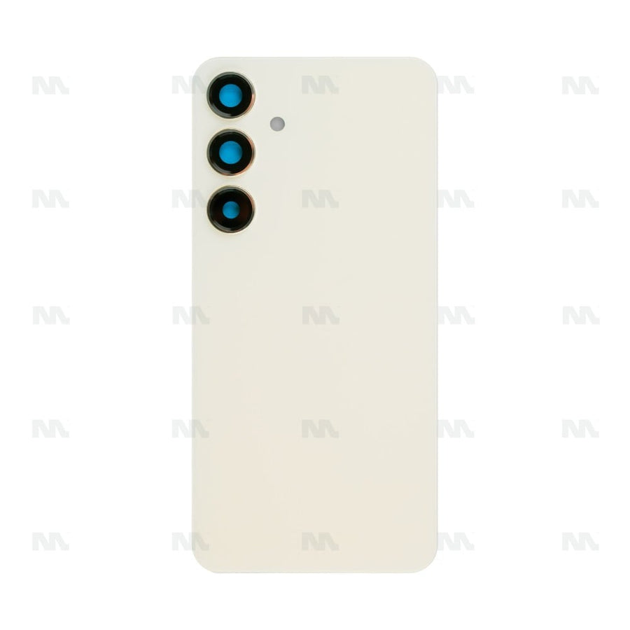 Vitre arrière pour Samsung Galaxy S24 S921B avec objectif jaune ambre OEM
