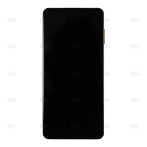 Chassis + Ecran Officiel Service Pack + Vitre pour Samsung Galaxy A13 5G A136B - Noir