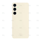 Vitre arrière pour Samsung Galaxy S24 Plus S926B avec lentille jaune ambré Original