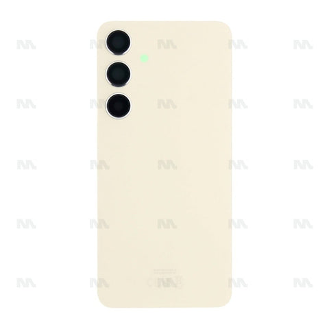 Vitre arrière pour Samsung Galaxy S24 Plus S926B avec lentille jaune ambré Original