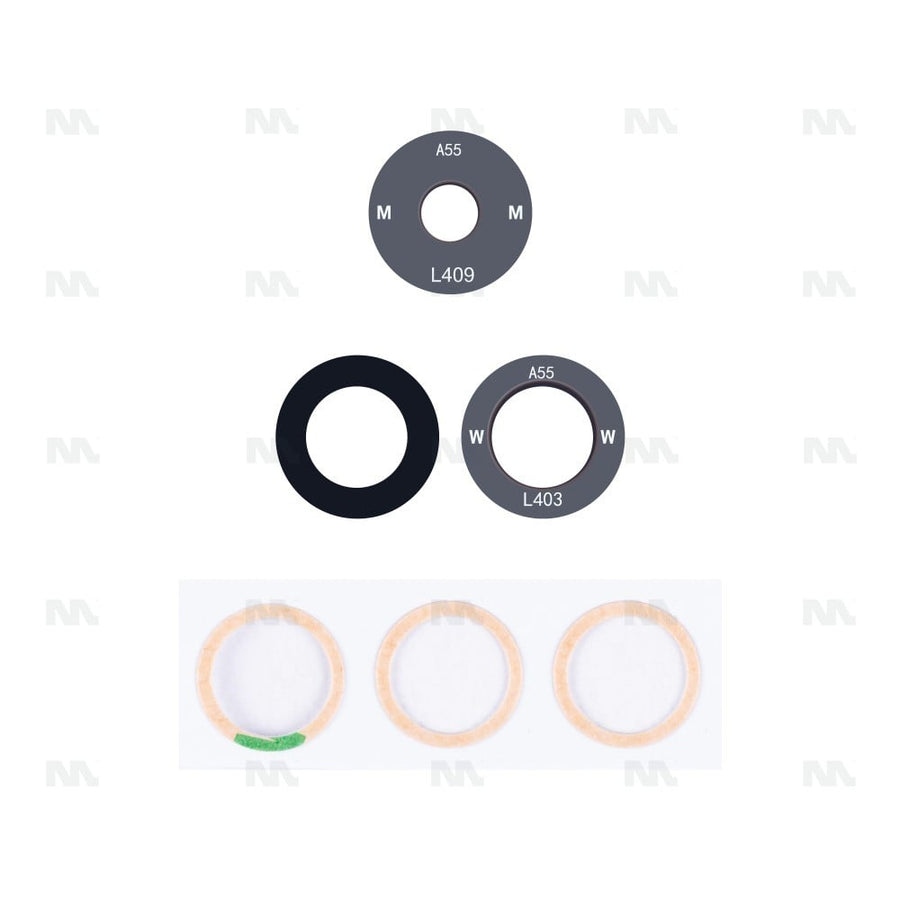 Cache objectif appareil photo pour Samsung Galaxy A55 A556B - Noir - OEM