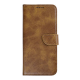Étui Portefeuille Rixus pour Samsung Galaxy S26 FE - Marron Clair