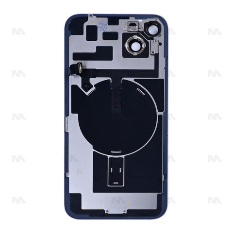 Vitre Arrière avec NFC, cadre de caméra agrandi pour Apple iPhone 14 Plus – Violet – Reconditionné