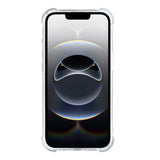 Étui anti-éclatement Rixus pour Apple iPhone 16e transparent