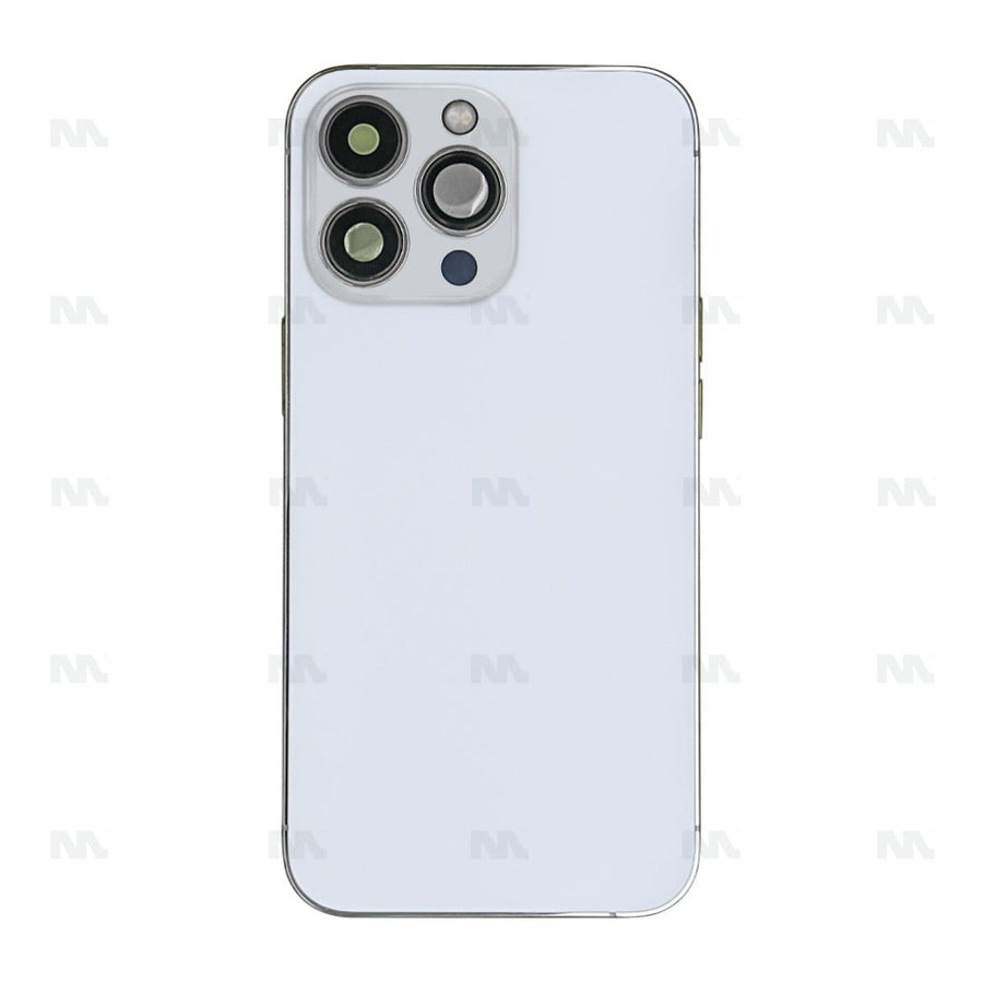Boîtier pour Apple iPhone 13 Pro avec petites pièces argentées OEM