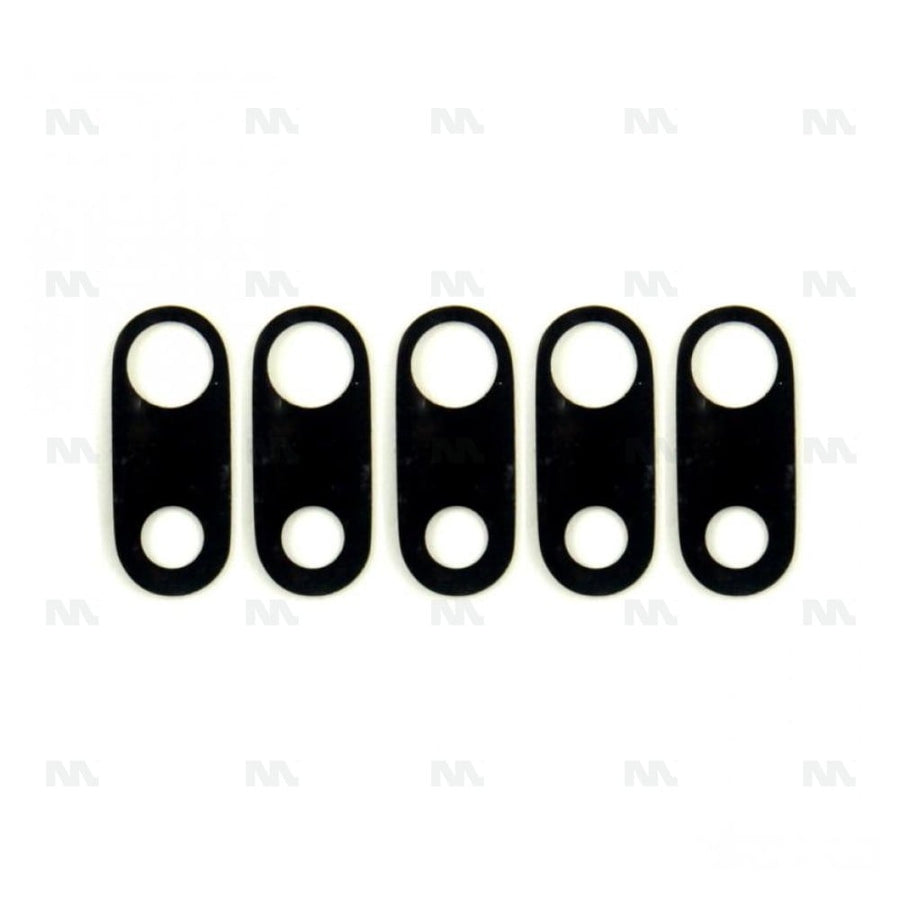 Verre pour appareil photo pour iPhone 8 Plus - Noir (5 pièces)