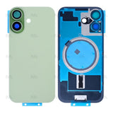 Vitre Arrière sans NFC, cadre d'appareil photo agrandi Sage Compatible pour Apple iPhone 17