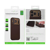 Coque ProShield Rixus Pour Apple iPhone 17 Pro Max, 18 Pro Max Marron Foncé
