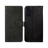 Rixus Bookcase pour Samsung Galaxy A07 Noir