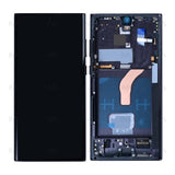Chassis + Ecran OLED + Vitre pour Samsung Galaxy S22 Ultra 5G S908B - Phantom Black