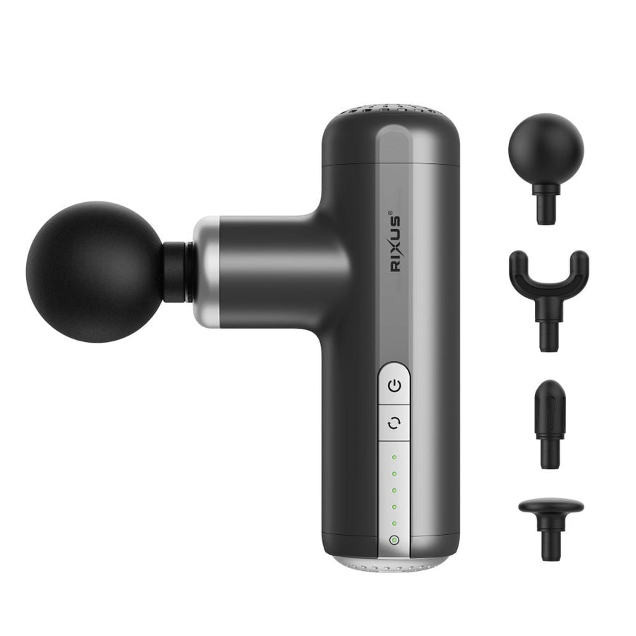 Mini pistolet de massage Rixus RXMG01 Pro noir