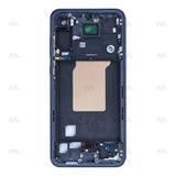 Cadre central pour Samsung Galaxy A55 5G A556B - Noir marine - OEM