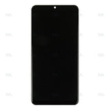 Chassis + Ecran Officiel Service Pack + Vitre pour Samsung Galaxy M32 M325F - Noir