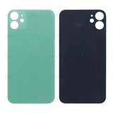 Vitre Arrière pour Apple iPhone 11, cadre de caméra agrandi, vert, compatible