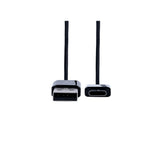 Câble Samsung USB-A vers USB-C 1,5 m noir Boîte d'origine