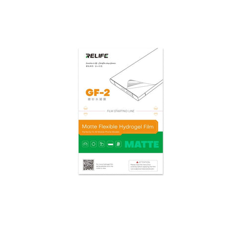 Film hydrogel flexible mat Relife GF-2 (50 pièces)