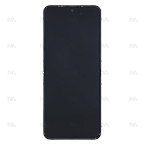 Chassis + Ecran LCD complet pour Samsung Galaxy Z Flip 4 (SM-F721B) Interne (GH82-30238F) - Bleu Marine