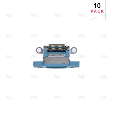 Connecteur de charge pour Apple iPhone 16, 16 Plus – Teal (10 pièces)