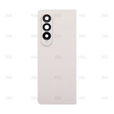 Vitre arrière pour Samsung Galaxy Z Fold4 5G F936B avec objectif beige OEM