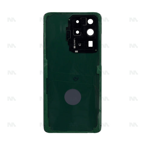 Vitre arrière pour Samsung Galaxy S20 Ultra G988B avec objectif Cosmic Black OEM
