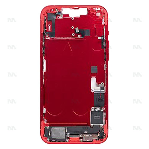 Boîtier avec petites pièces pour Apple iPhone 14 Plus – Rouge – OEM