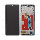 Chassis + Ecran Original OEM + Vitre pour Huawei Honor Magic5 Lite / Honor X9a (RMO-NX3) (RMO-NX1) - Titanium Silver