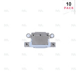 Connecteur de charge blanc (10 pièces) pour Apple iPhone 16, 16 Plus