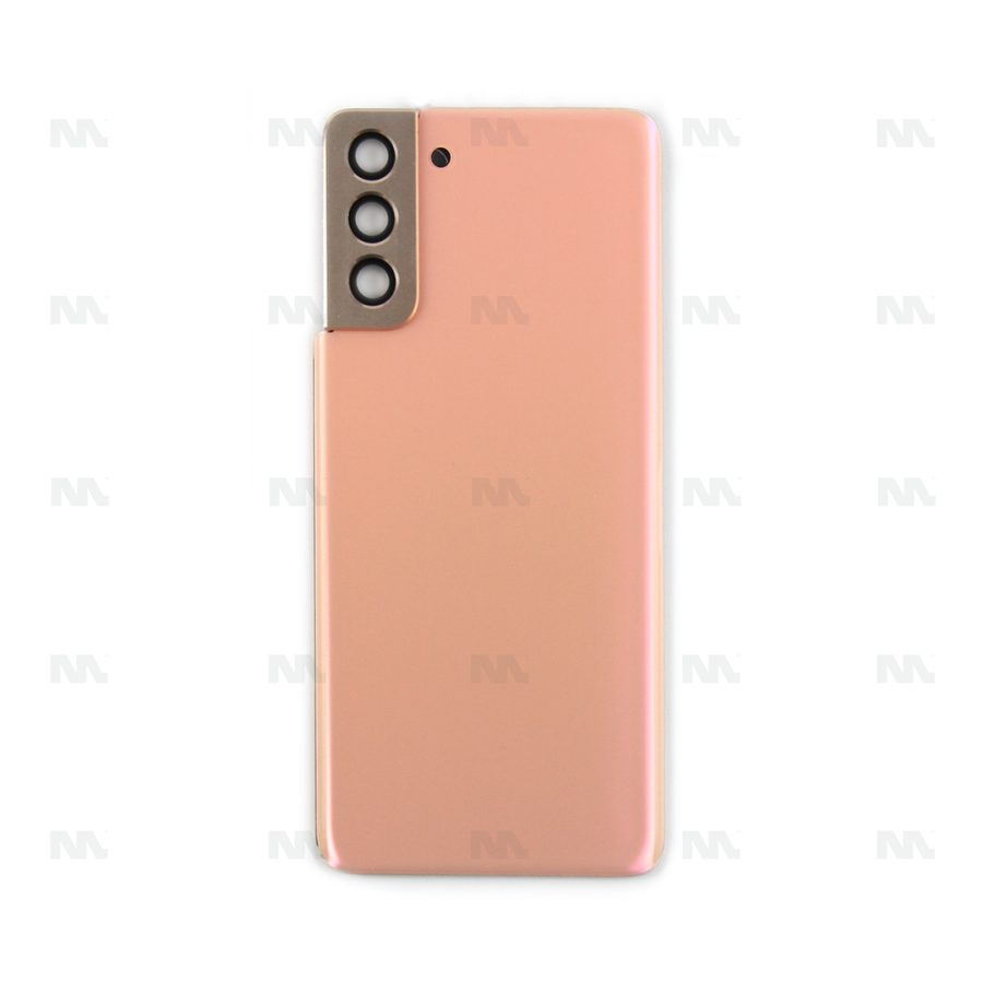 Vitre arrière pour Samsung Galaxy S21 Plus 5G G996B avec objectif Phantom Pink OEM