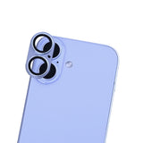Protection ultra transparente pour appareil photo Rixus pour Apple iPhone 17 Mist Blue