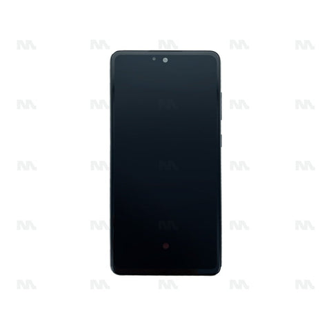Chassis + Ecran Officiel Service Pack + Vitre pour Samsung Galaxy A72 A725F - Awesome Black