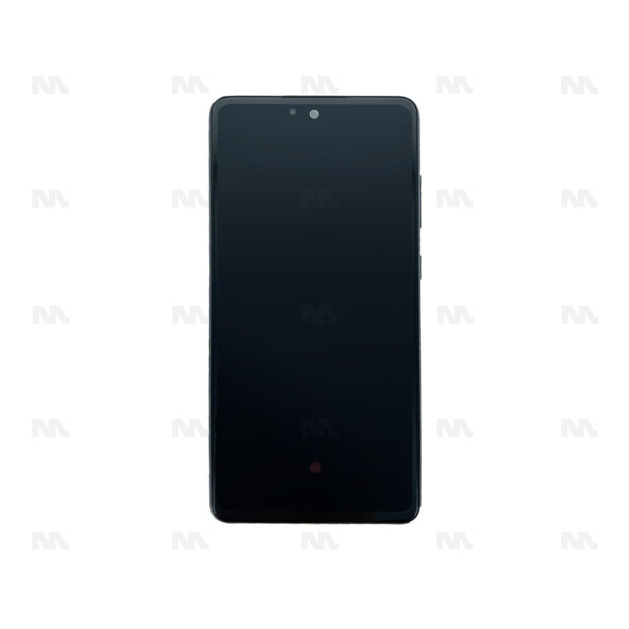 Chassis + Ecran Officiel Service Pack + Vitre pour Samsung Galaxy A72 A725F - Awesome Black