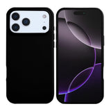 Étui souple en TPU Rixus pour Apple iPhone 17 Pro noir