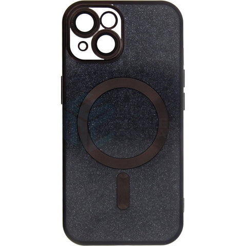 Étui en TPU brillant et brillant pour iPhone 15 Plus - Noir