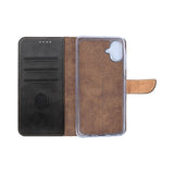 Rixus Bookcase pour Samsung Galaxy A07 Noir