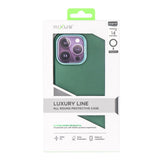Étui Rixus Classic 02 avec MagSafe pour Apple iPhone 14 Pro Max vert