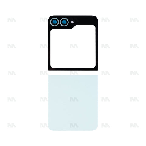 Ensemble de coques arrière pour Samsung Galaxy Z Flip6 F741B avec lentille Mint EM