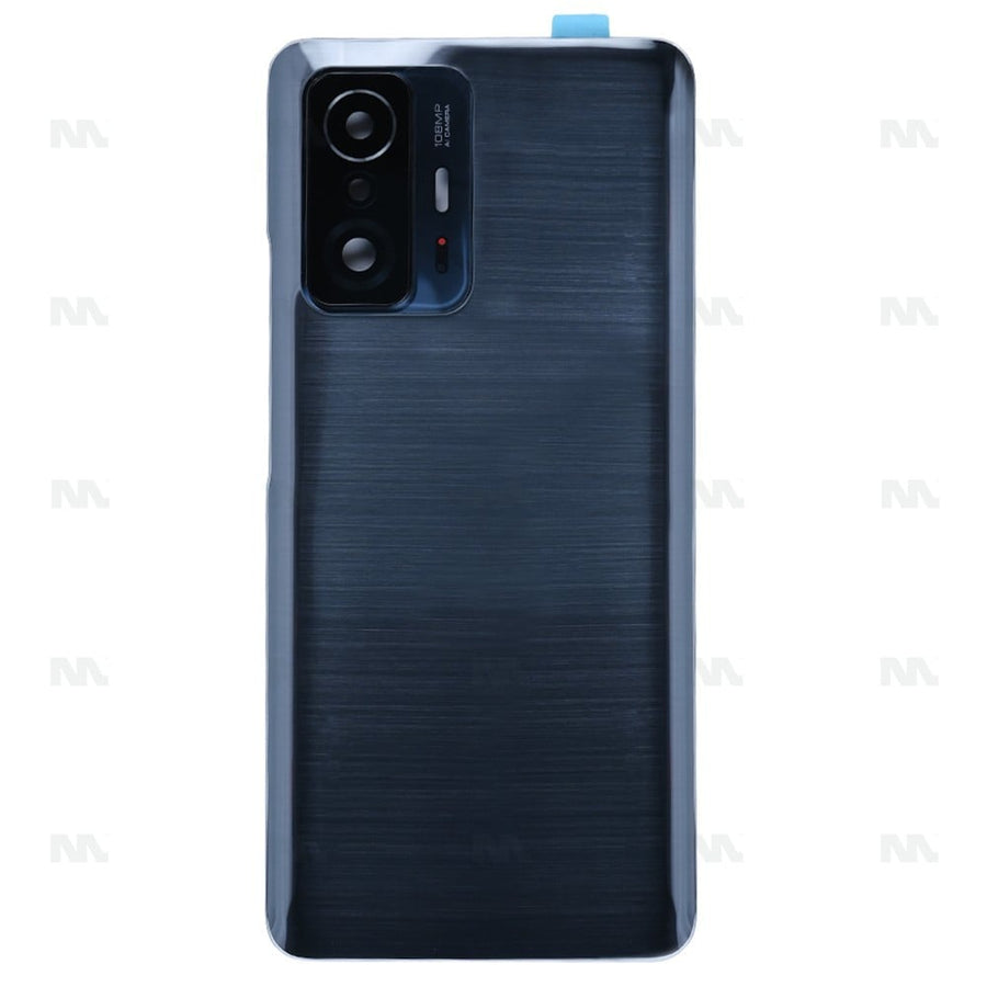 Vitre arrière pour Xiaomi 11T avec objectif – Gris météorite – OEM