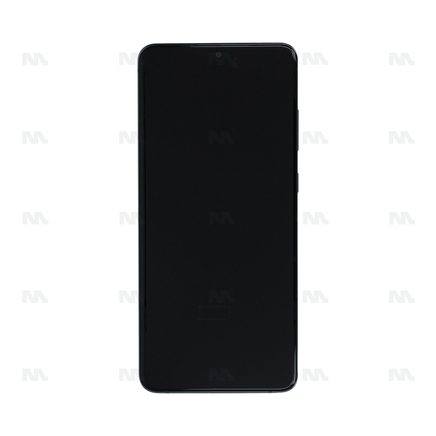 Chassis + Ecran Officiel Service Pack + Vitre pour Samsung Galaxy S20 Ultra G988B - Cosmic Grey